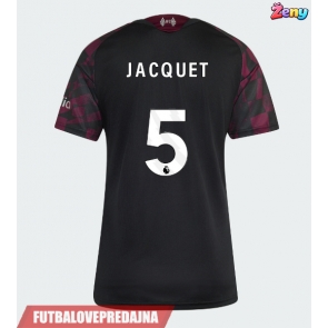 Lacne Ženy Futbalové dres Liverpool Jeremy Jacquet #5 2026-27 Krátky Rukáv - Tretina